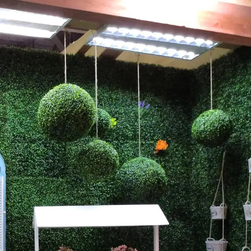 boule de buis artificielle décoration pour jardin mariage et fêtes - vue 4 sur 12