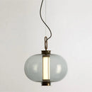Suspension arrondie en verre loft postmoderne