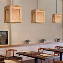 luminaires suspendus modernes en bois gzmj pour loft décor