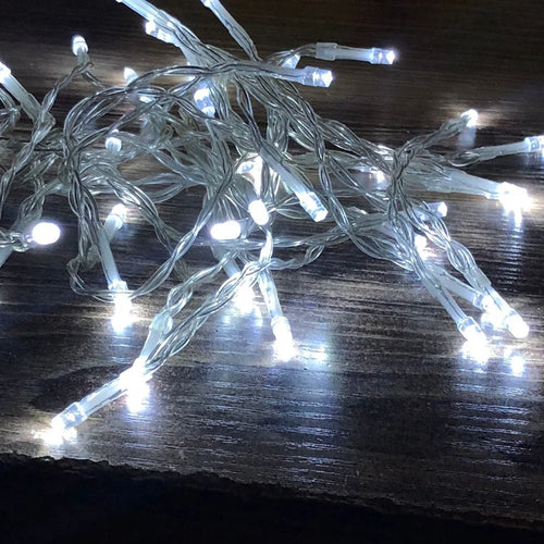 guirlande lumineuse led à piles pour décoration festive et Noël - vue 5 sur 6