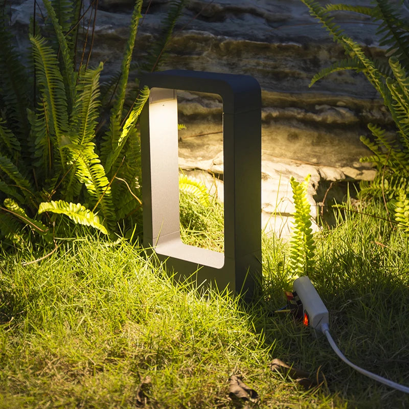lampe led moderne pour jardin étanche éclairage paysage - vue 5 sur 6