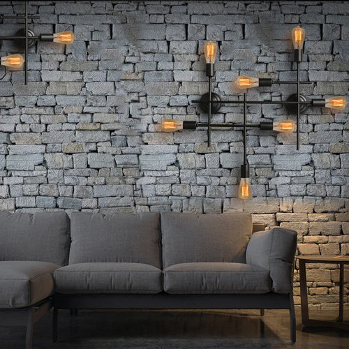 applique murale en métal style industriel vintage pour bar et café
