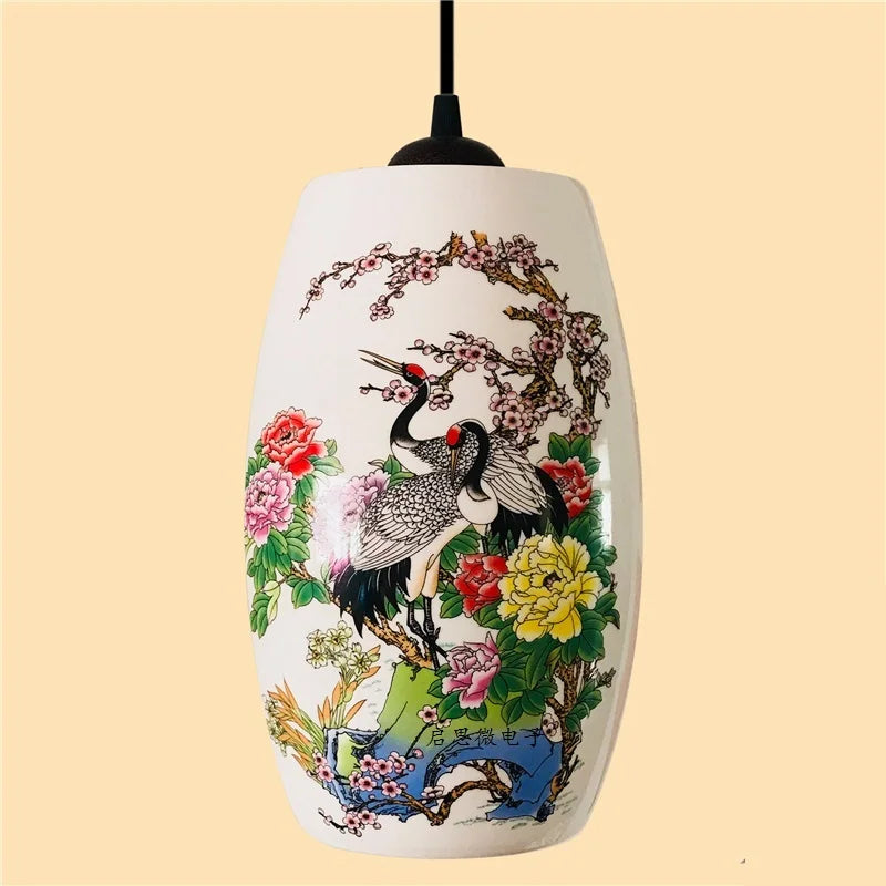 Suspension chinoise en céramique - vue 6 sur 30