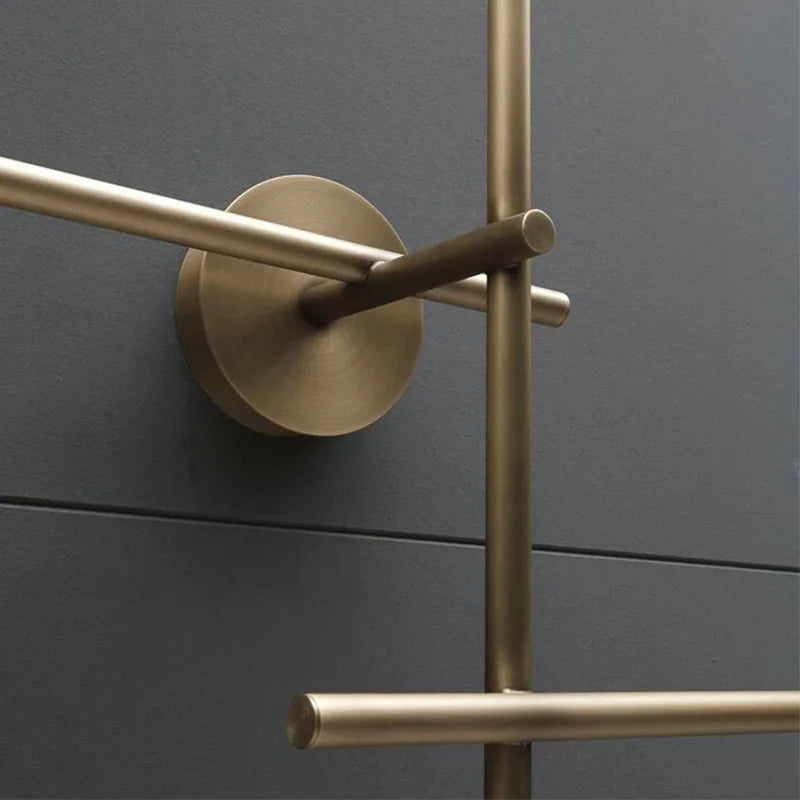 applique murale en cuivre design minimaliste pour intérieur élégant - vue 4 sur 8