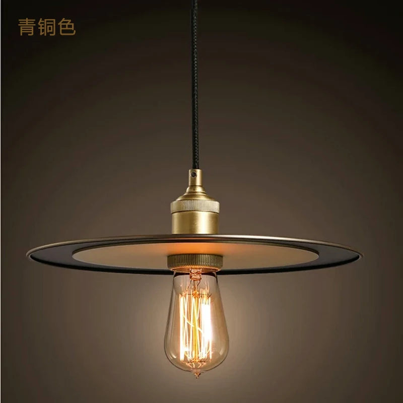 suspension vintage ufo led pour bar et restaurant - vue 5 sur 6