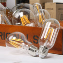 Retro vintage glass LED filament bulb