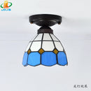 Modern minimalist tiffany ceiling light for contemporary decor