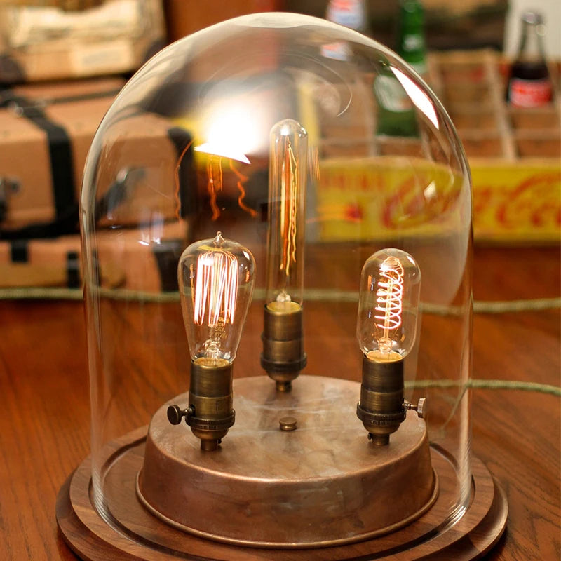 ampoule vintage edison à filament lot de six pièces - vue 6 sur 18