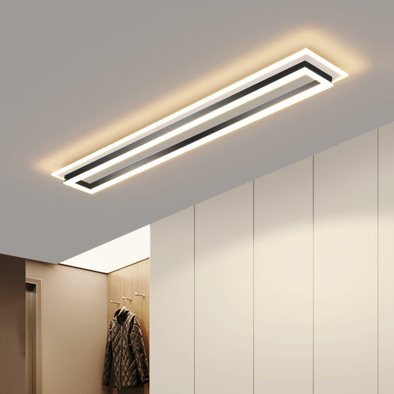 Modern nordic gold LED ceiling light decorative new collection - vue 4 sur 16