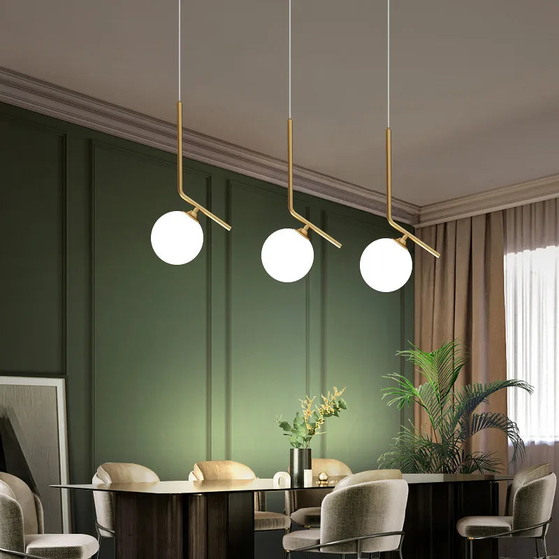 suspension moderne à bulles design créatif en verre pour décoration élégante - vue 3 sur 8