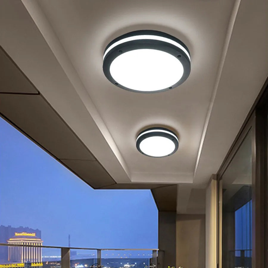 plafonnier extérieur étanche pour jardin balcon couloir et porche - vue 4 sur 10