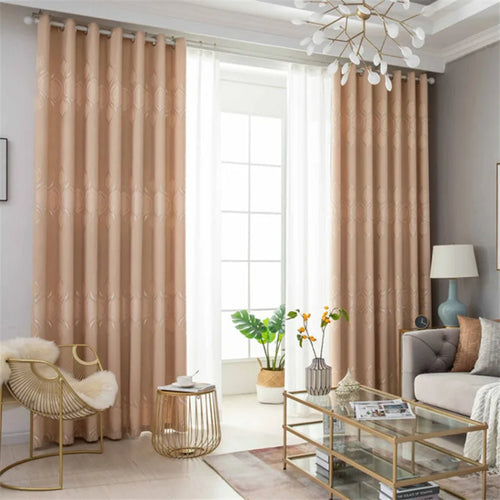 Rideau occultant floral moderne pour chambre ou salon