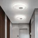 plafonnier led minimaliste en aluminium acrylique de style géométrique