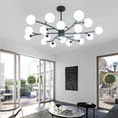 Nordic branch chandelier for minimalist indoor lighting