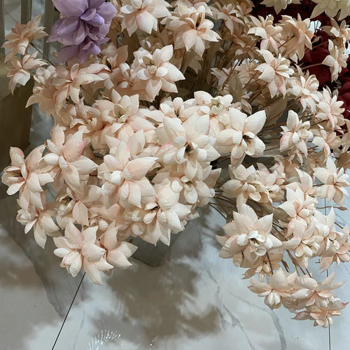 fleurs artificielles en tissu décoratives pour mariage et événements - vue 2 sur 14