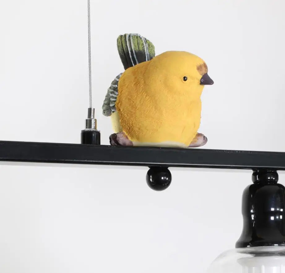 lustre style nordique moderne 3 oiseaux créatif artistique - vue 9 sur 8