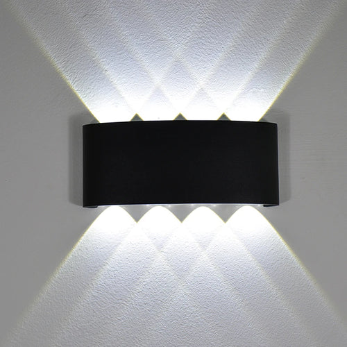 applique murale led étanche pour jardin extérieur et intérieur - vue 2 sur 8