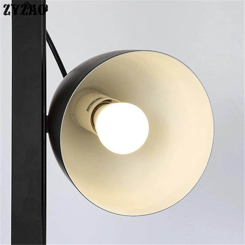 lampadaire nordique design créatif en fer pour intérieur - vue 6 sur 7