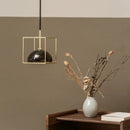 Modern natural stone chandelier for minimalist decor