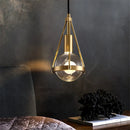 Suspension Cristal Cuivre Luxe Moderne