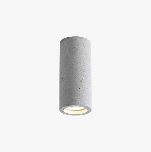 Spot moderne GU10 style industriel en ciment Guam - vue 6 sur 10