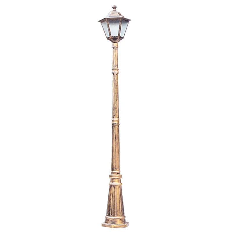 (H≈2.4M) Courtyard Lamp Street Lamp Outdoor Lawn Lamp Outdoor Waterproof Villa Garden Community High Pole Lamp Post Lamp - vue 2 sur 8