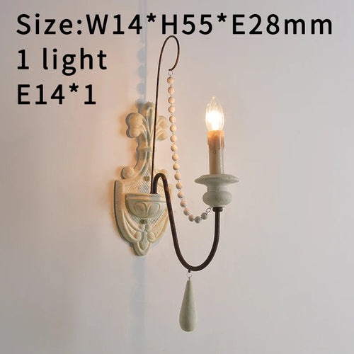 Lustre nordique en bois rétro blanc vintage gris suspendu pour cuisine/chambre à coucher salon 3/6/8/12 lumières salon