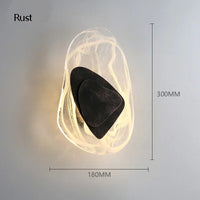 Modern nordic LED wall lamp with creative minimalist design