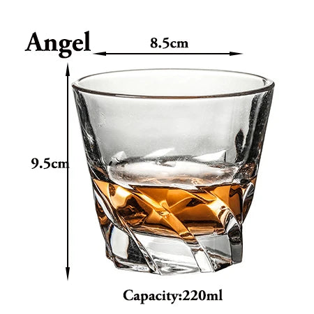 Verres whisky old fashioned épais style moderne élégant