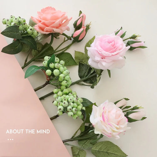 Artificial latex flower for realistic floral decoration - vue 4 sur 26