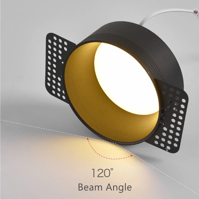 spot led encastré sans cadre à intensité variable - vue 4 sur 12