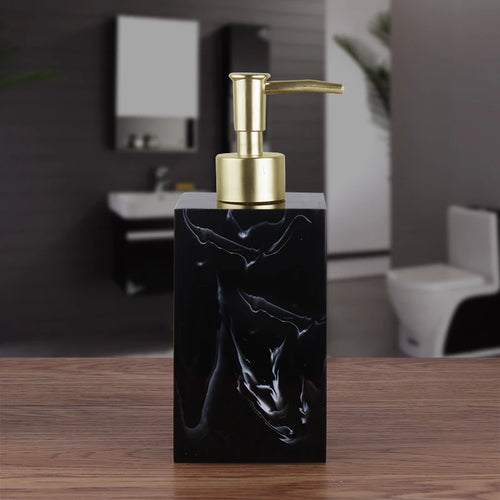 accessoires nordiques distributeur désinfectant et shampoing imitation marbre - vue 9 sur 10