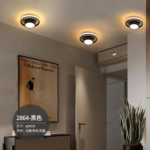 Lustre led minimaliste moderne - vue 5 sur 8