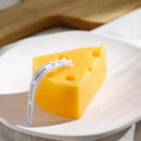 1Pc Soy Wax Candles Creative Orange Lemon Cheese Scented Candle, Home Table Dinner Decoration Aromatherapy Candle, Photo Props