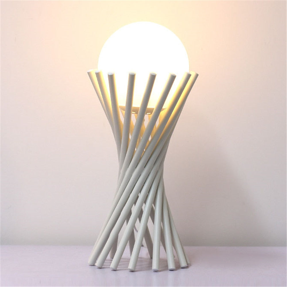 Lampe à poser design LED autoportée Panama - vue 2 sur 6