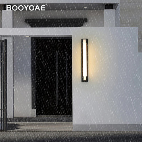 Applique extérieure LED IP65 mur extérieur porche balcon inox Garage lumière jardin terrasse cour éclairage étanche - vue 6 sur 12