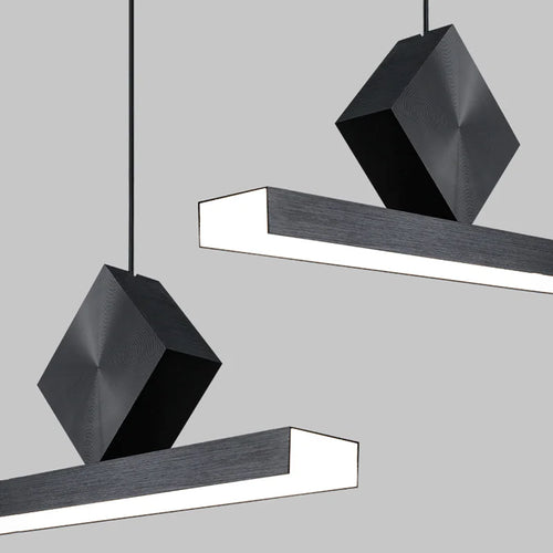 Modern minimalist Nordic chandelier for kitchen and dining room - vue 5 sur 9