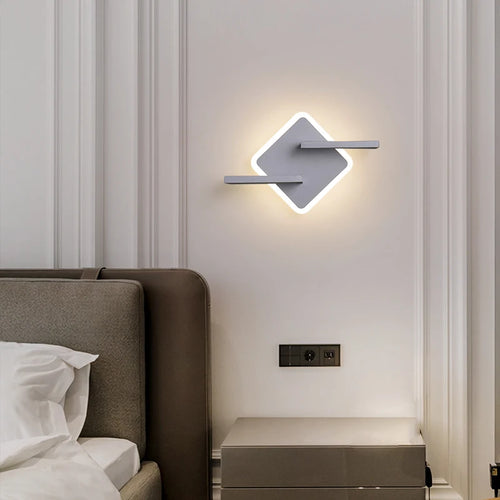 Modern minimalist decorative and versatile LED wall light - vue 3 sur 12