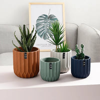 moule silicone pot fleurs créatif style nordique jardinage cylindrique