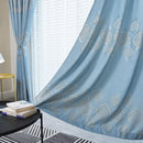 Rideau occultant floral moderne pour chambre ou salon