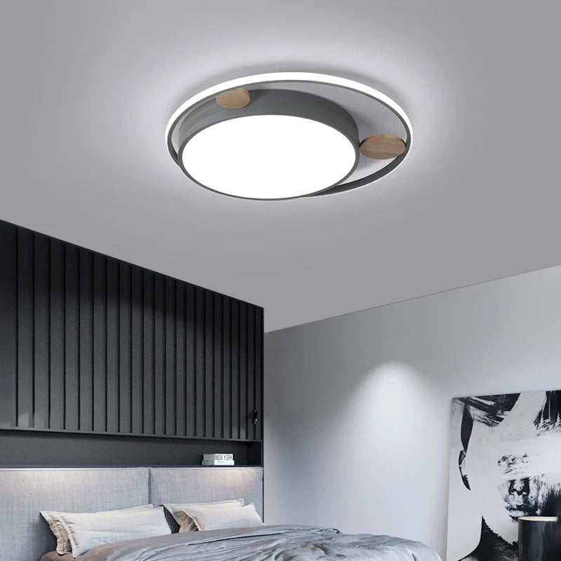 plafonnier led rond pour intérieur décoratif moderne et élégant - vue 5 sur 12