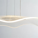 lampe led simple moderne lustre nordique feuille de lotus gradation