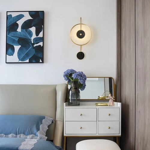 Applique murale en marbre nordique post-moderne - vue 5 sur 7