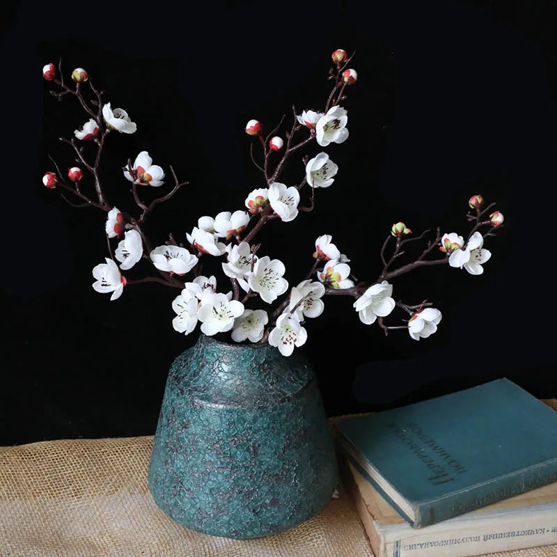 branche de fleurs artificielles de cerisier pour décoration automnale - vue 6 sur 17