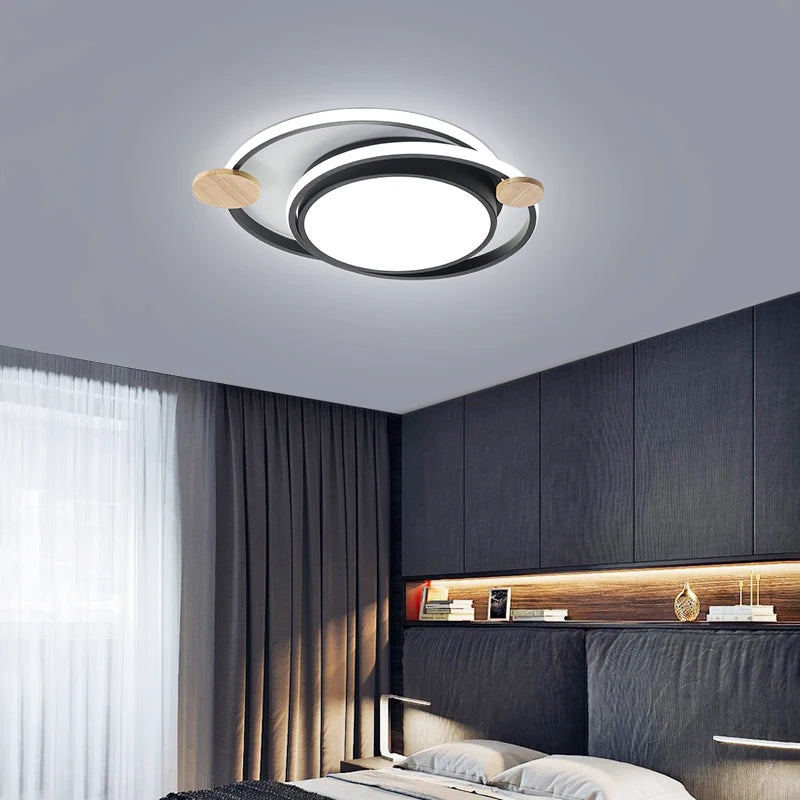 plafonnier led pour éclairage intérieur moderne et élégant - vue 3 sur 10