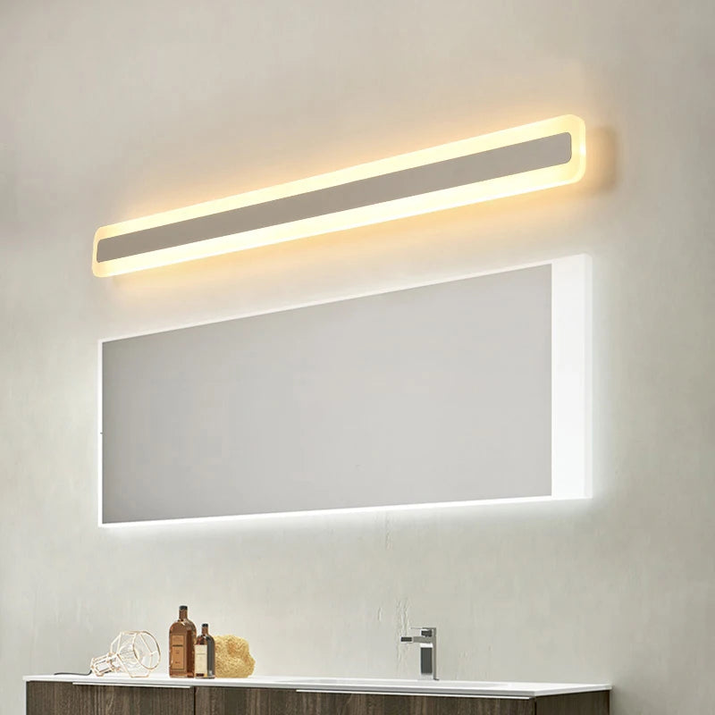 applique murale led moderne étanche en acrylique pour intérieur - vue 4 sur 6