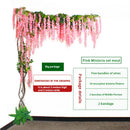 Artificial green plants winding vines, simulated banyan branches, everlasting banyan tree interior decoration, living room, home