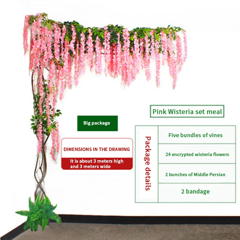 Artificial green plants winding vines, simulated banyan branches, everlasting banyan tree interior decoration, living room, home - vue 13 sur 18