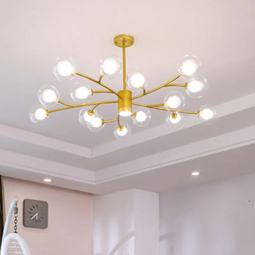 Nordic branch chandelier for minimalist indoor lighting - vue 2 sur 8
