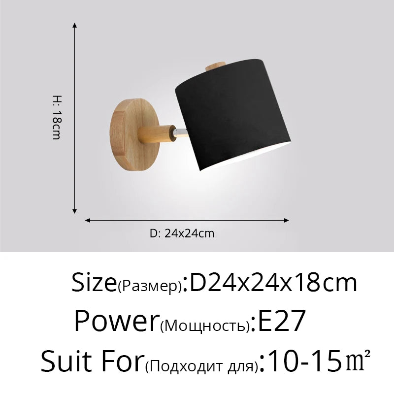 Led wall light for minimalist european interior decor - vue 20 sur 22